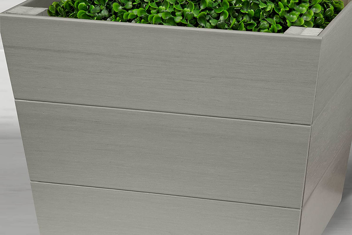 Winawood Small Planters Set of 2- Stone Grey