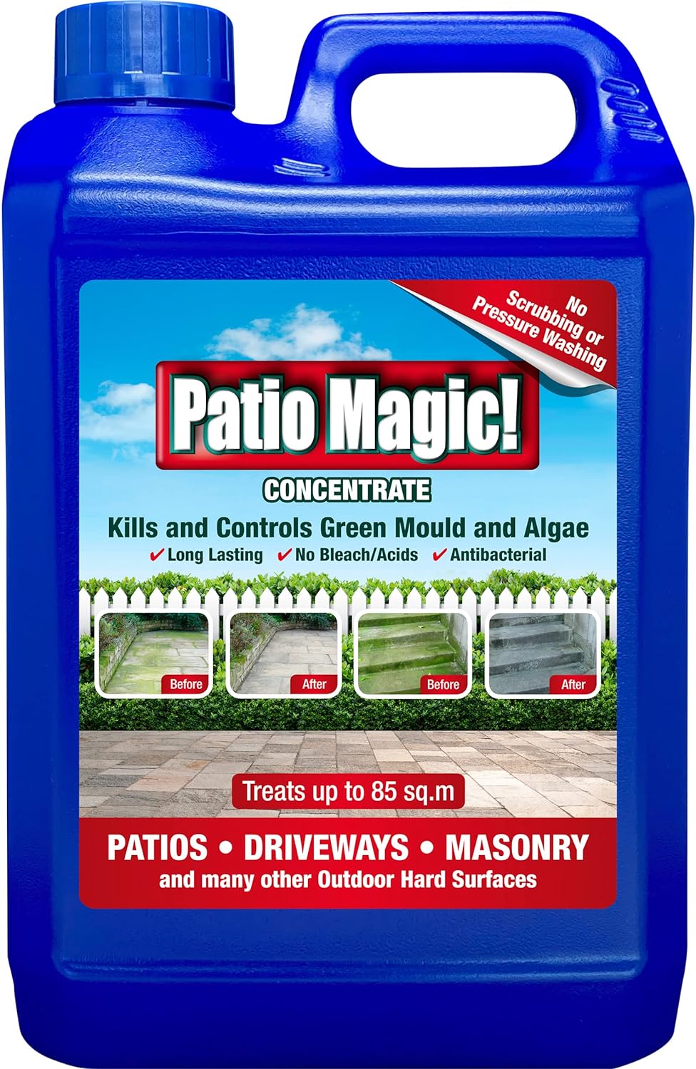Patio Magic! Concentrate: Ideal for Patios, Paths and Driveways 2.5L