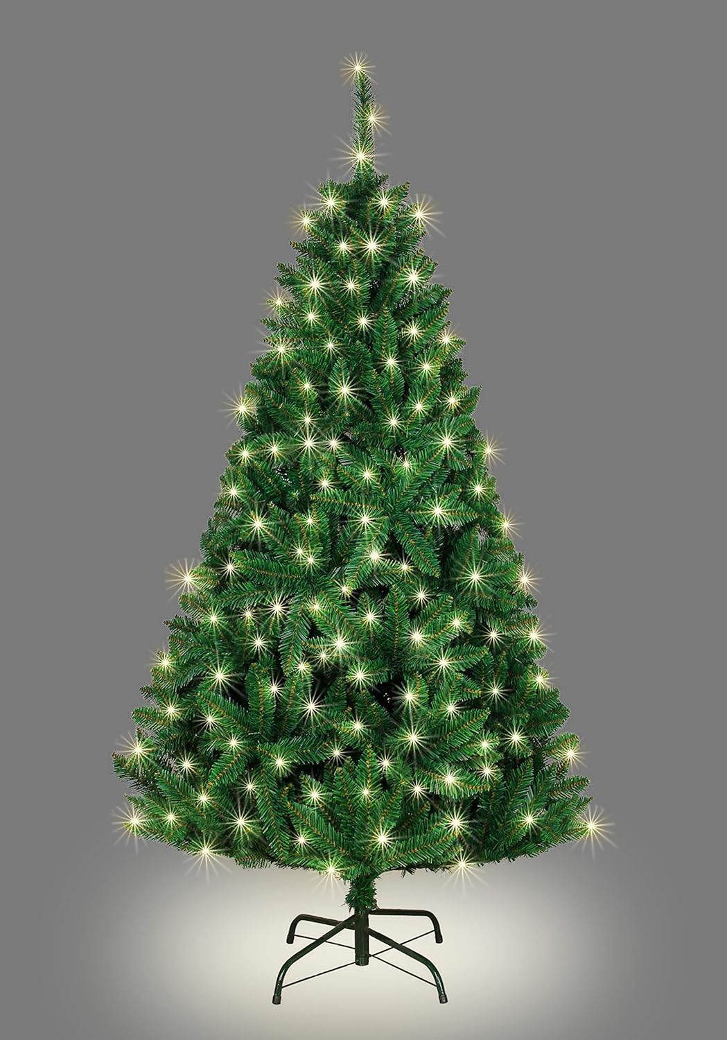 Imperial Pine Pre-Lit Christmas Tree 6ft/180cm - Warm White LEDs