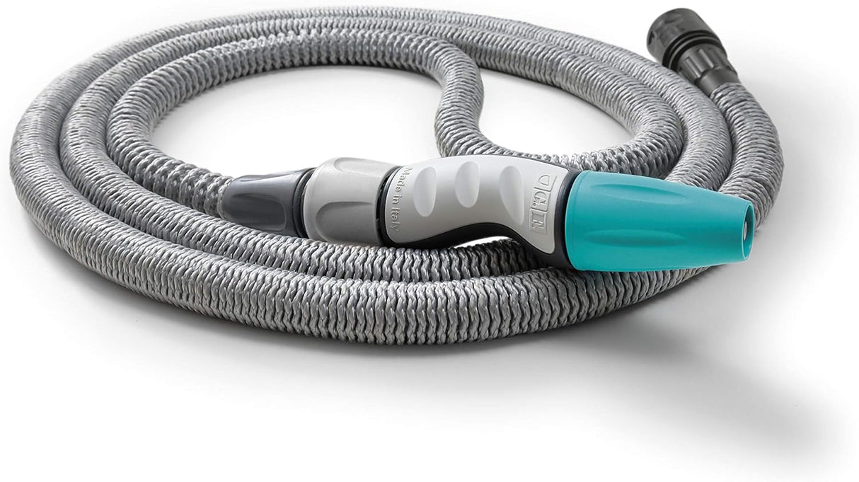 Hozelock Aquapop Grey Irrigation Kit With 15m Extendable Hose