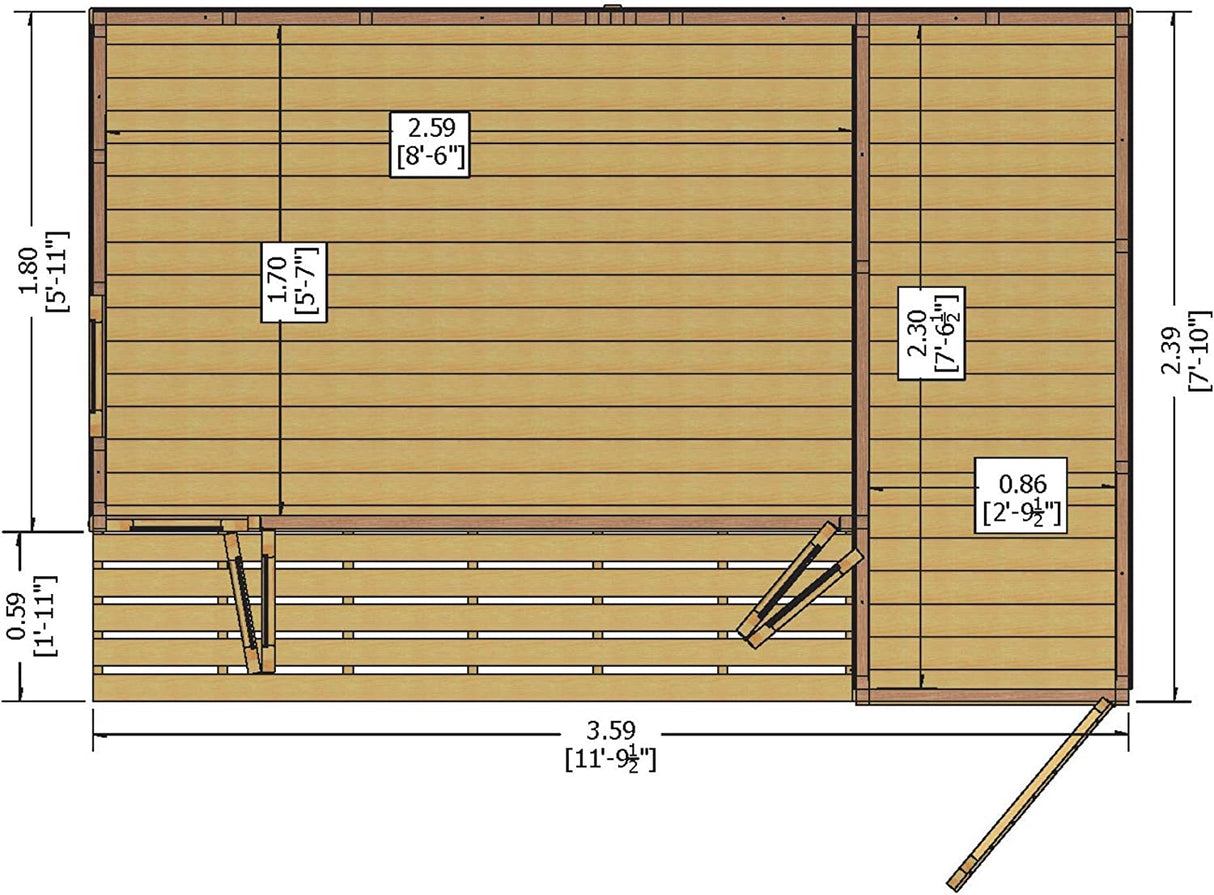 Shire Aster 12x8 Summerhouse