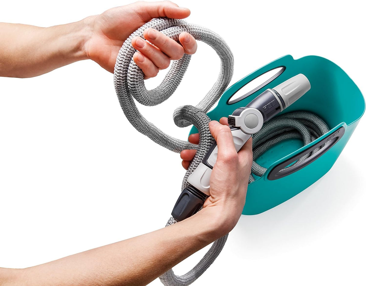 Hozelock Aquapop Blue 30m Extendable Irrigation Hose