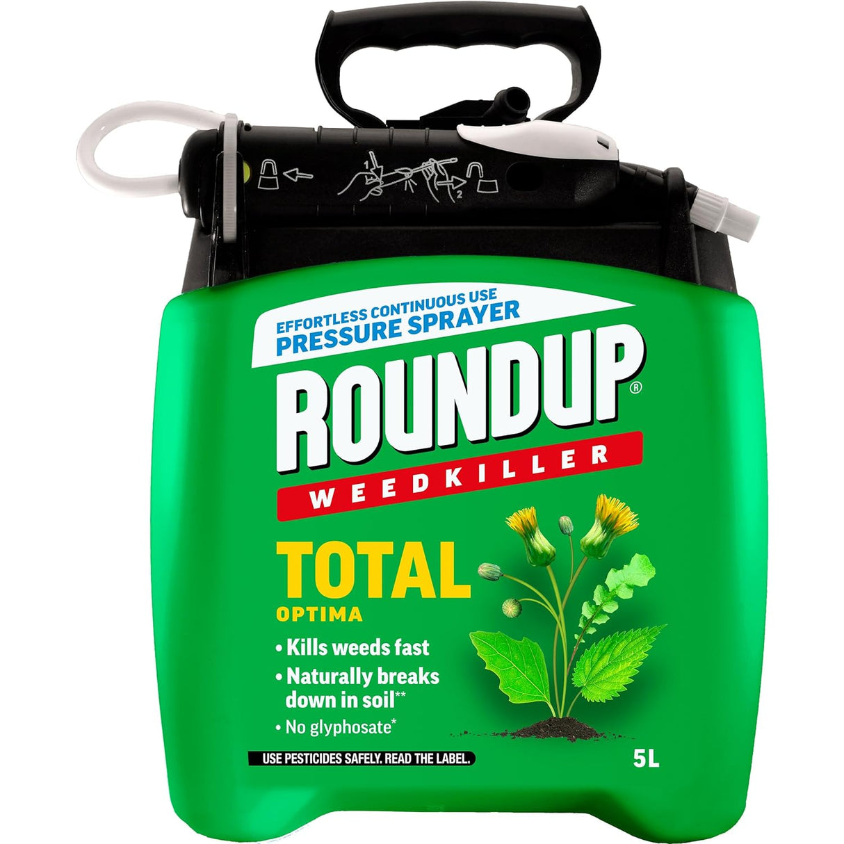 Roundup Weedkiller Total Optima 5L