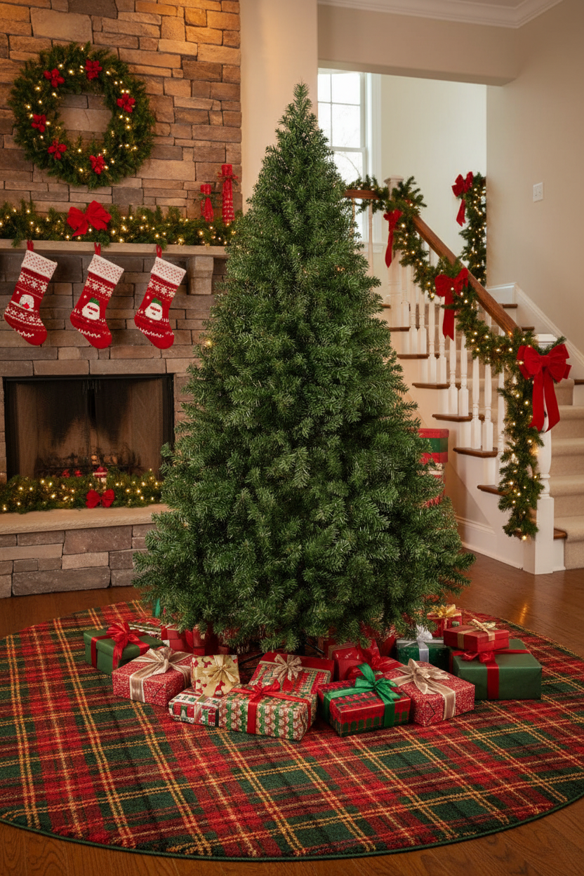 US Colorado Spruce Christmas Tree Green - 6ft/180cm