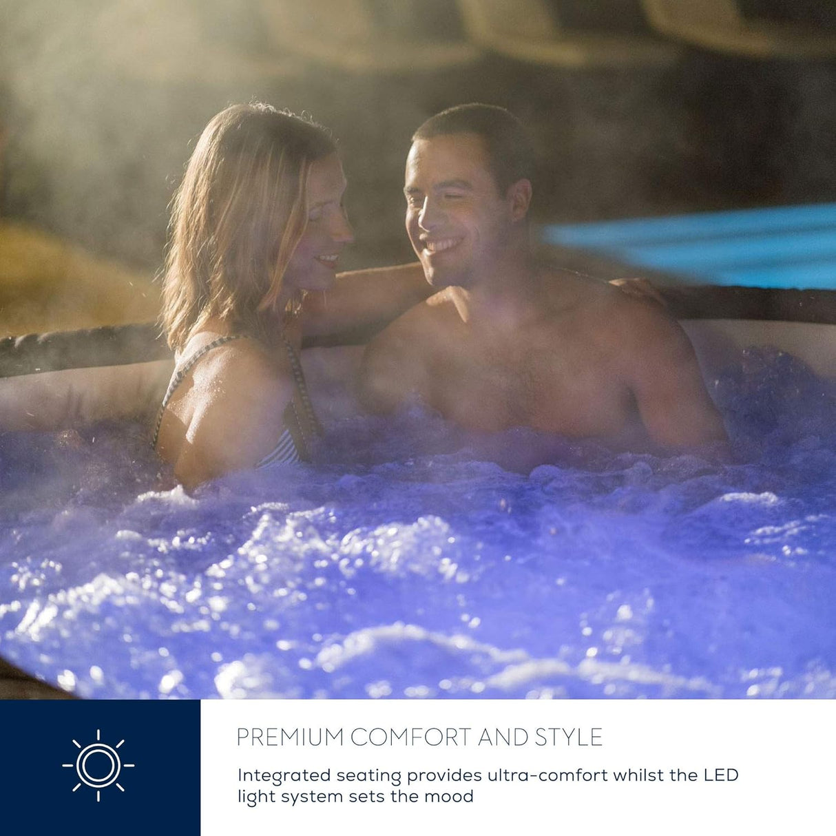 Maldives Luxury HydroJet Pro Inflatable Hot Tub 5-7 person