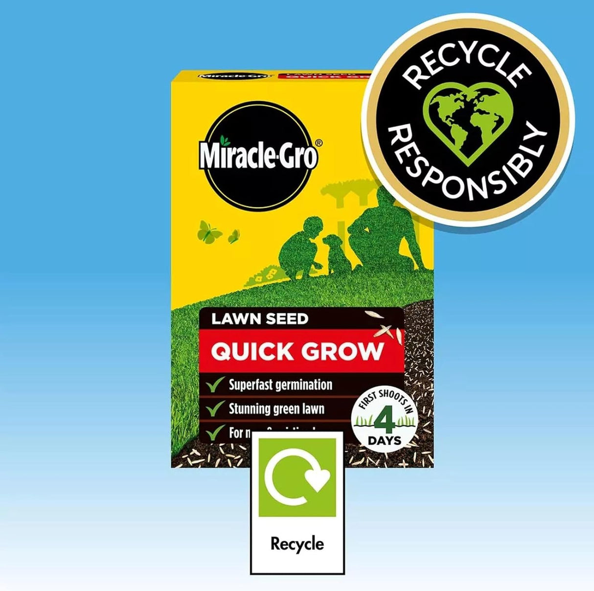 Quick Grow Lawn Seed 16m2