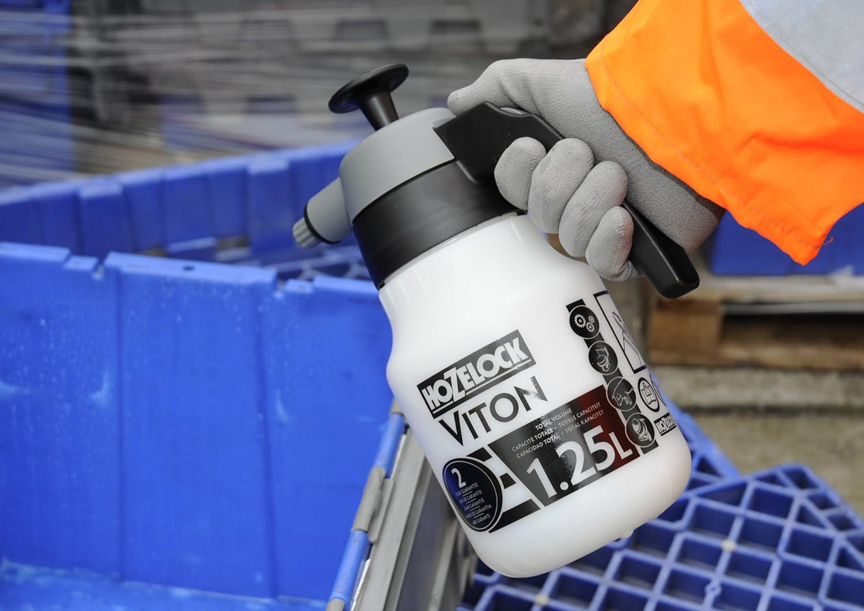 Hozelock Viton Plus 1.25L Pressure Sprayer