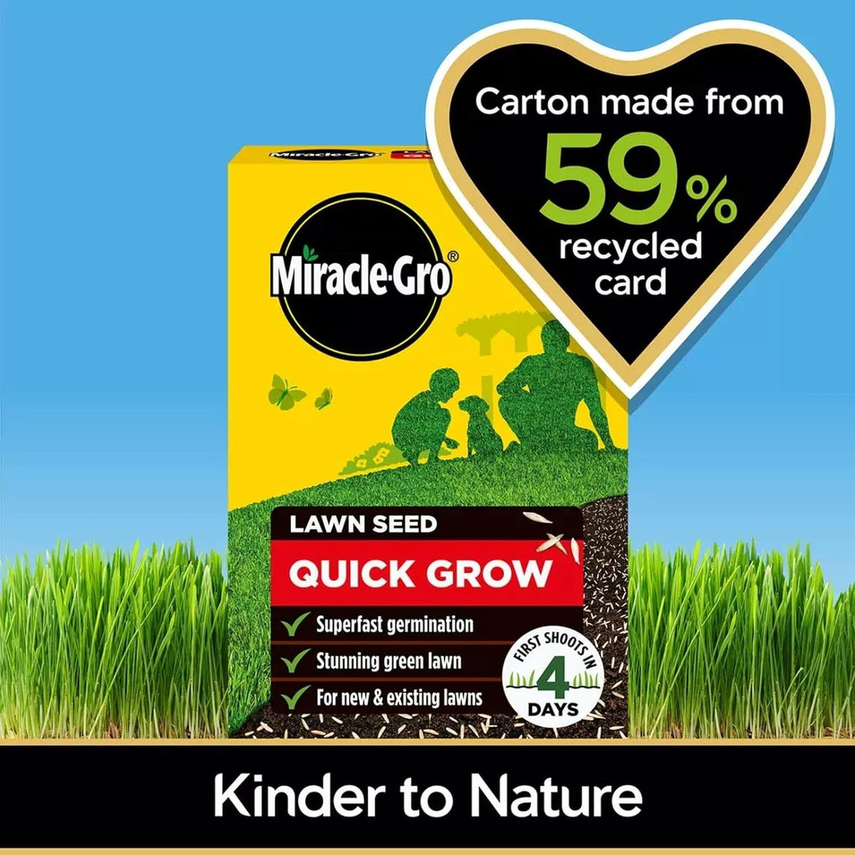 Quick Grow Lawn Seed 16m2