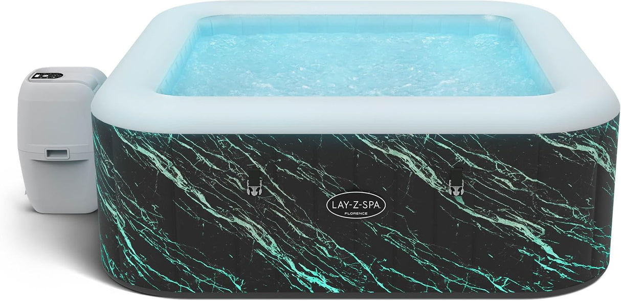 Florence AirJet Inflatable Hot Tub with LED Lights 4-6 person
