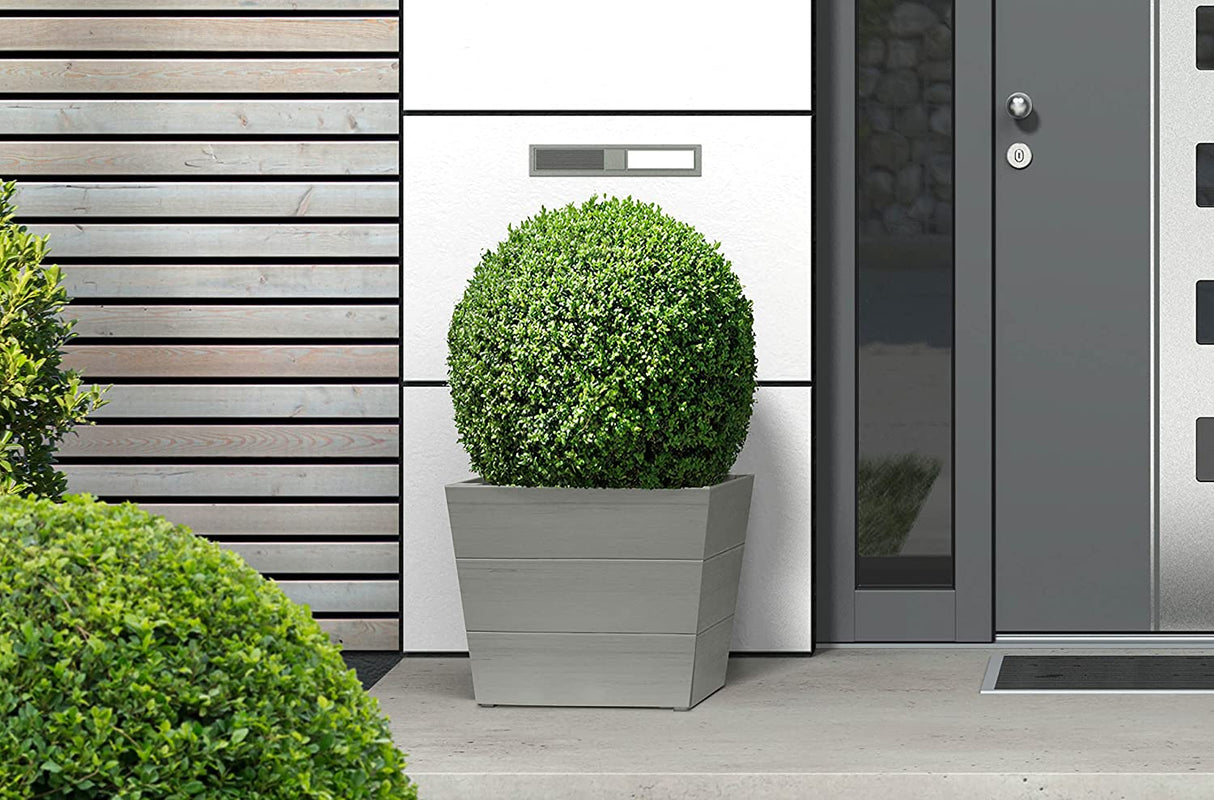 Winawood Small Planters Set of 2- Stone Grey