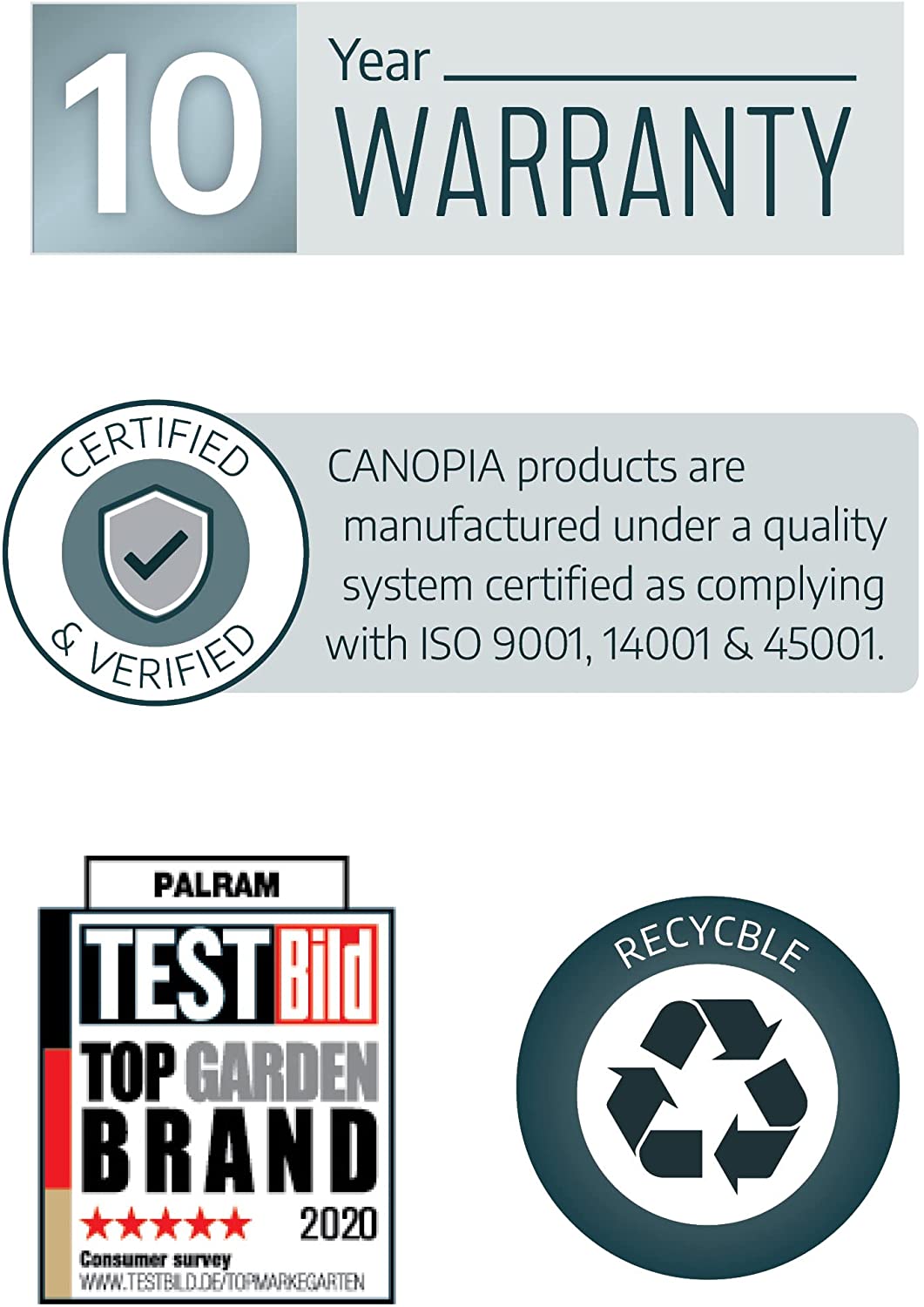 Glory 8' x 12' Greenhouse - Grey Frame & Multiwall Polycarbonate Panels