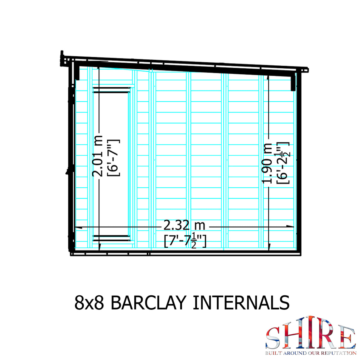 Shire Barclay 8x8 Summer House
