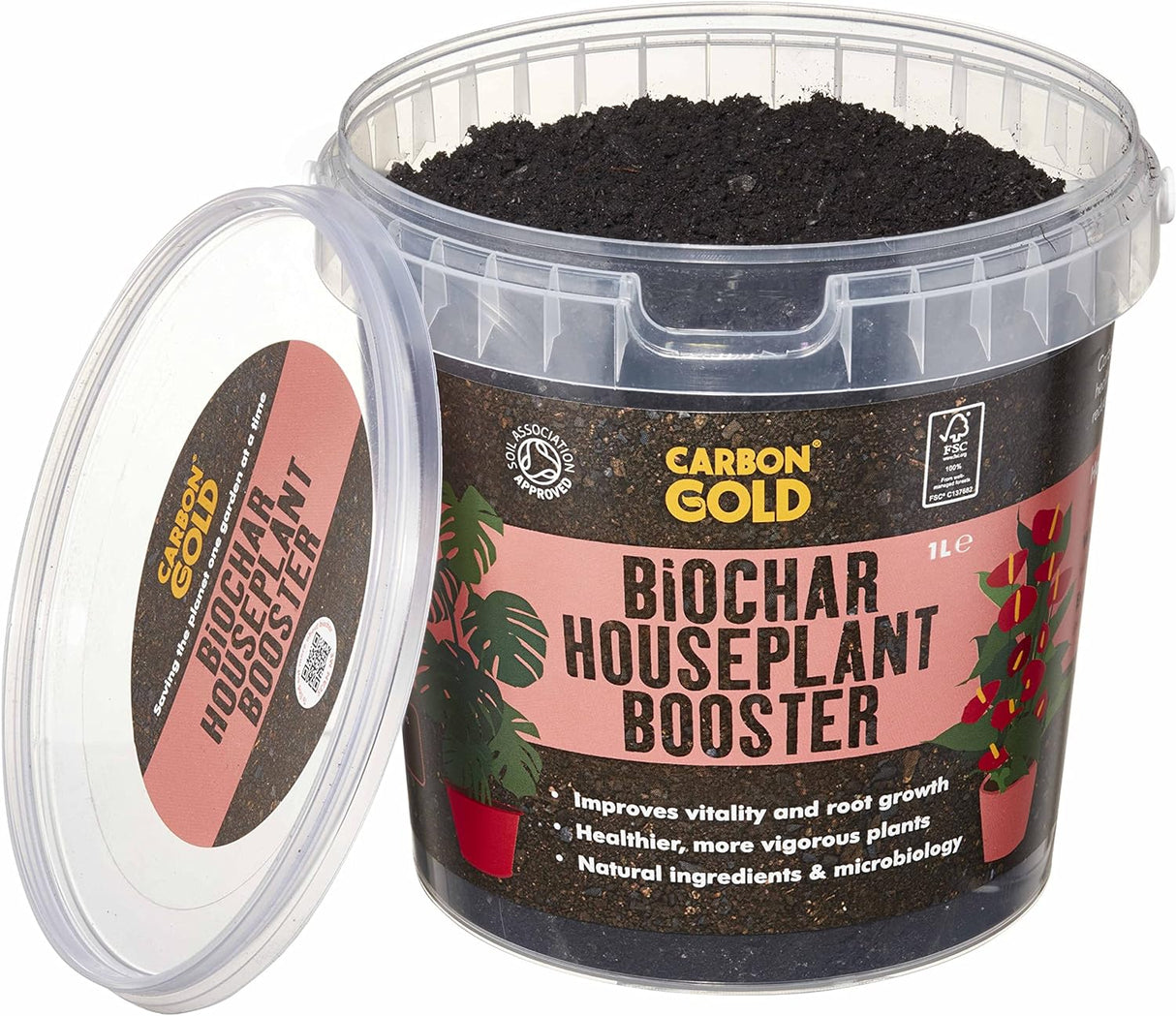 Biochar Houseplant Booster