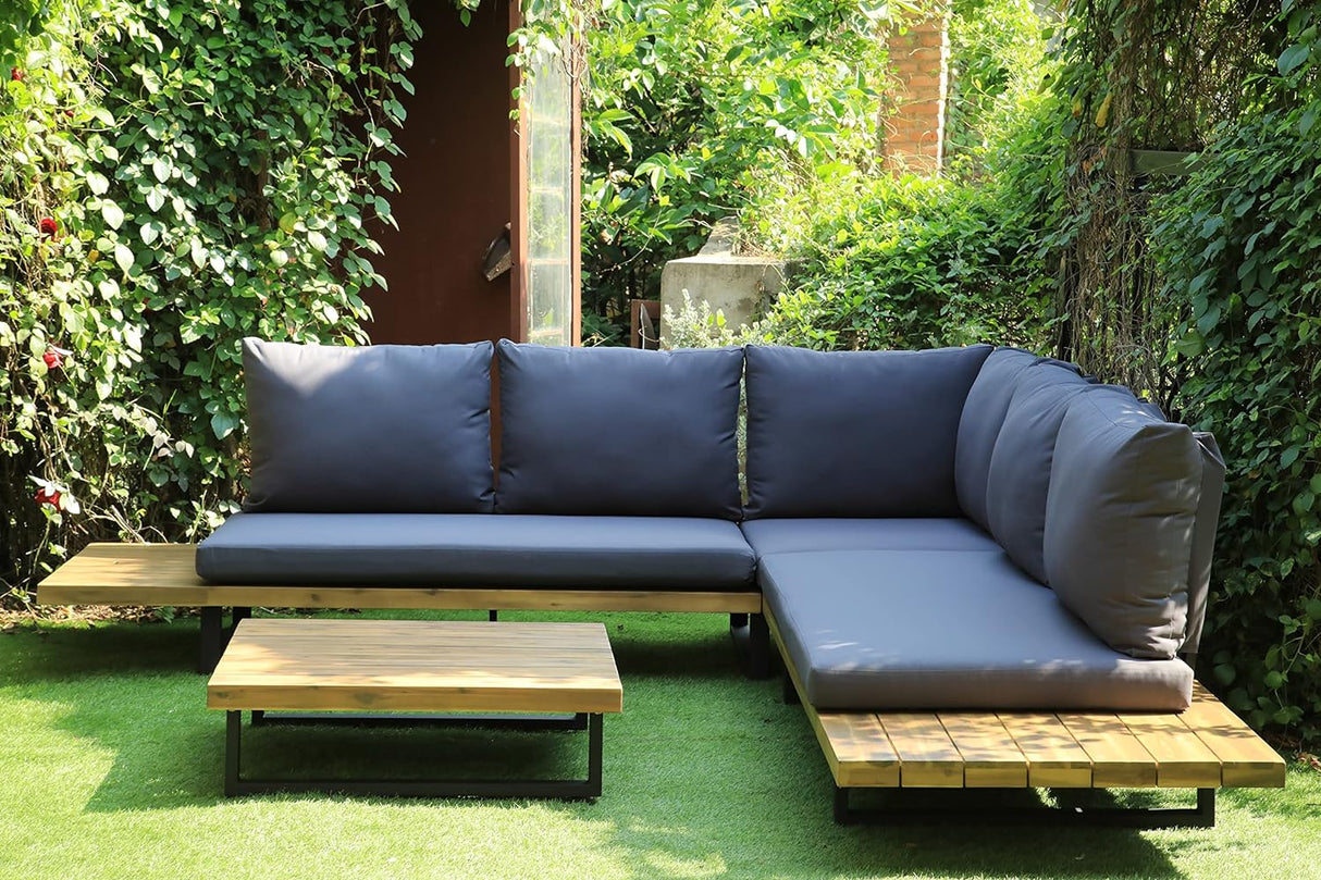 William L Shape Lounge Set