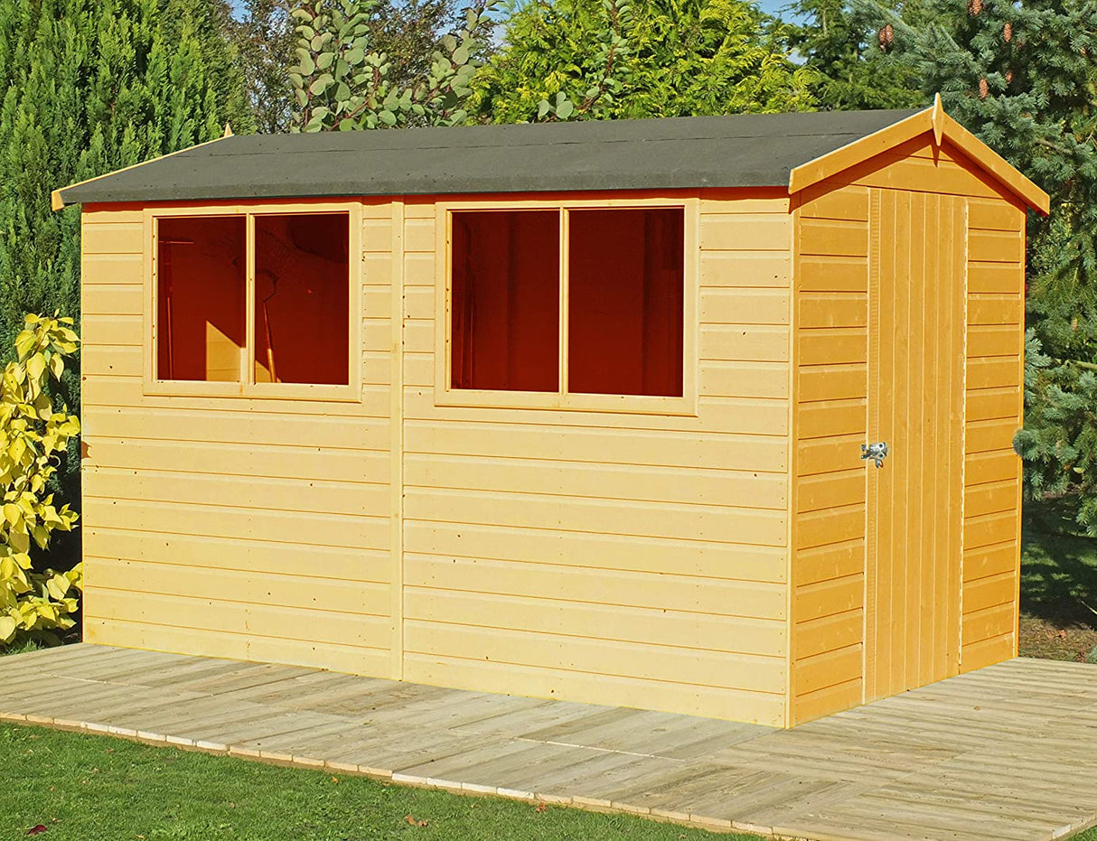 Shire Lewis 10x6 Single Door Shed