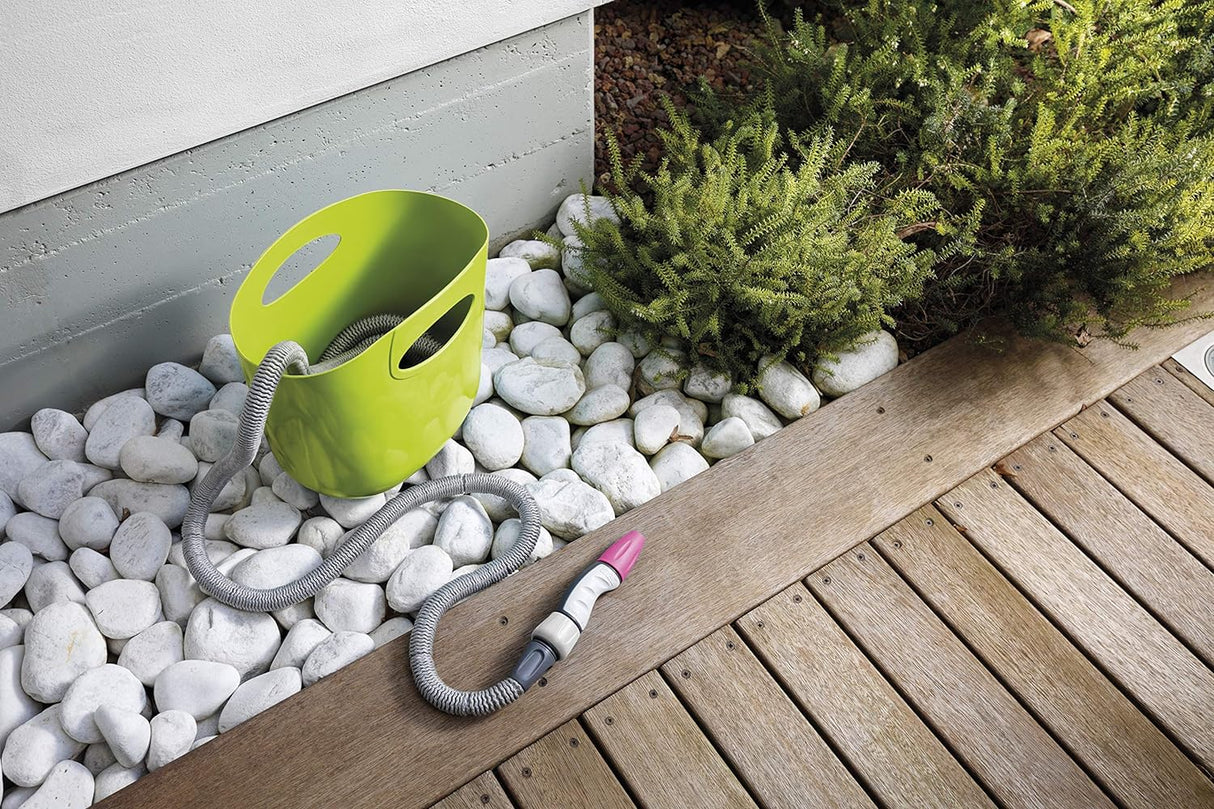 Hozelock Aquapop Lime Irrigation Kit With 15m Extendable Hose