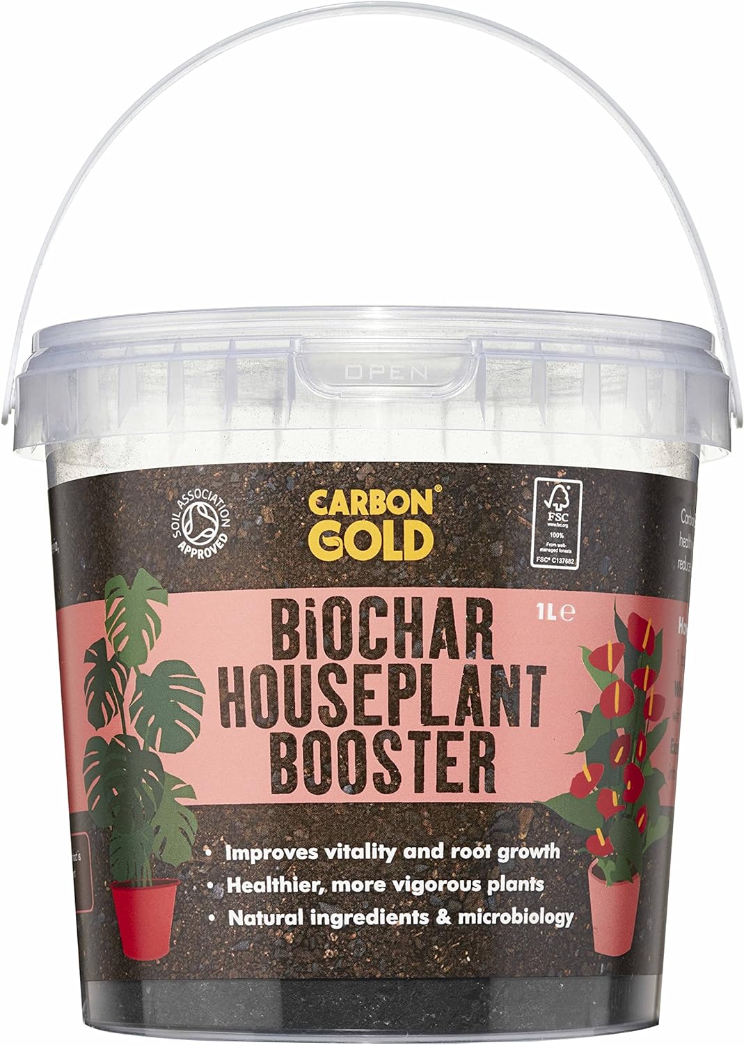 Biochar Houseplant Booster