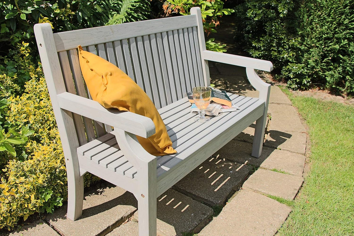 Winawood Sandwick Polymer Wood Effect 3 Seat Garden Bench - Stone Grey FAILED DELIVERY