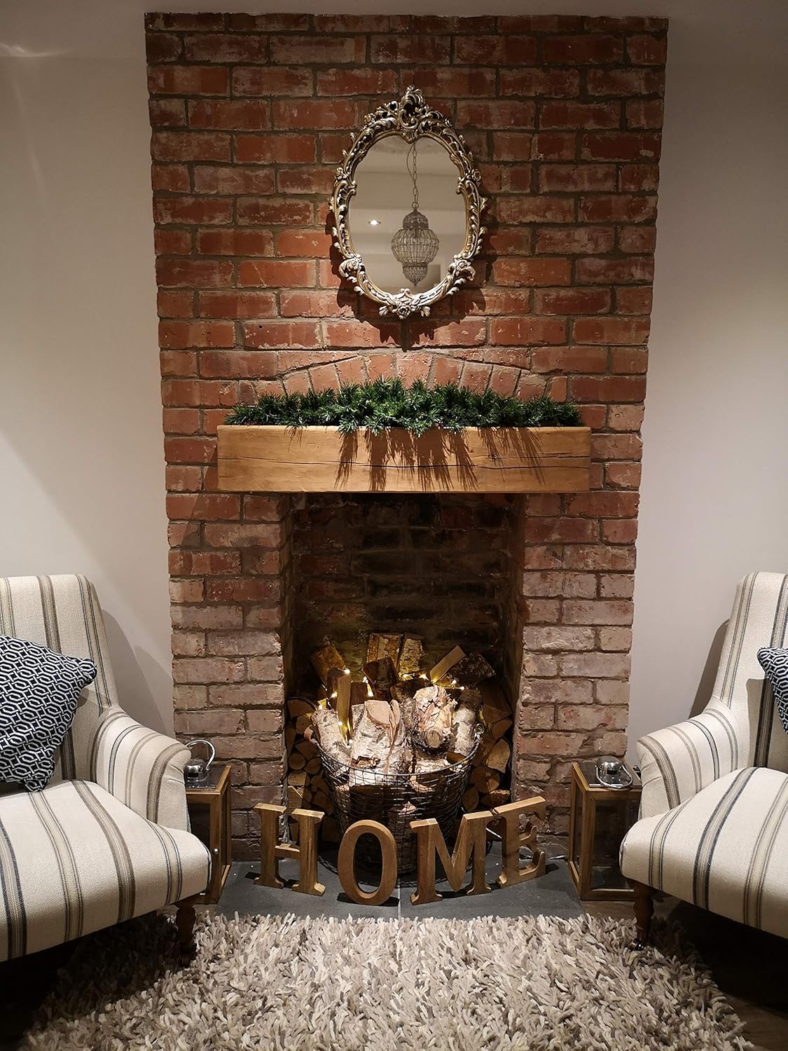 2ft/90cm Kateson Fir Swag with 108 Tips