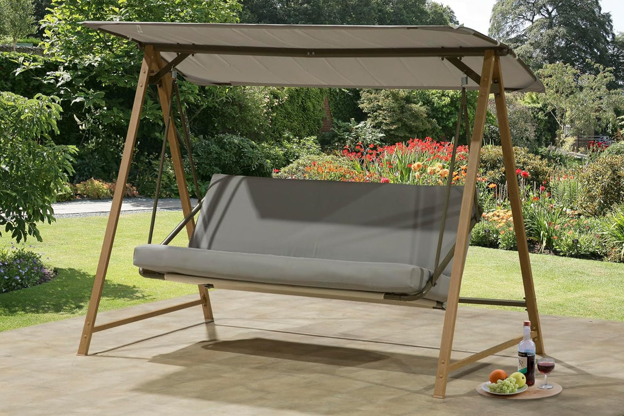 Bordeaux 3 Seater Modern Swing Seat