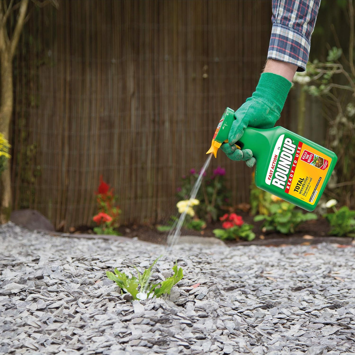 Roundup Fast Action Weedkiller Ready To Use Spray - 1L