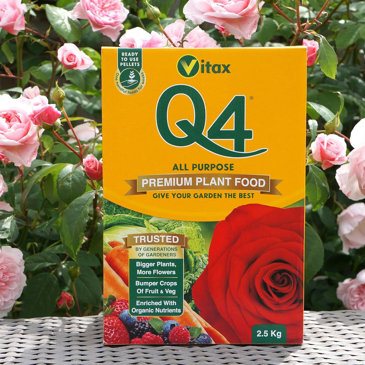 Vitax Q4 All Purpose Plant Food - 2.5 Kg