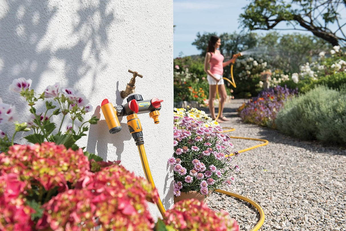 Hozelock Flowmax 3 Way Hose Tap Connector