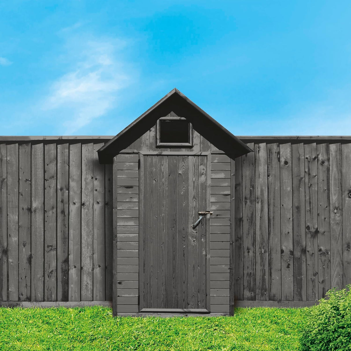 Ronseal One Coat Shed and Fence Protector Charcoal Grey 5L