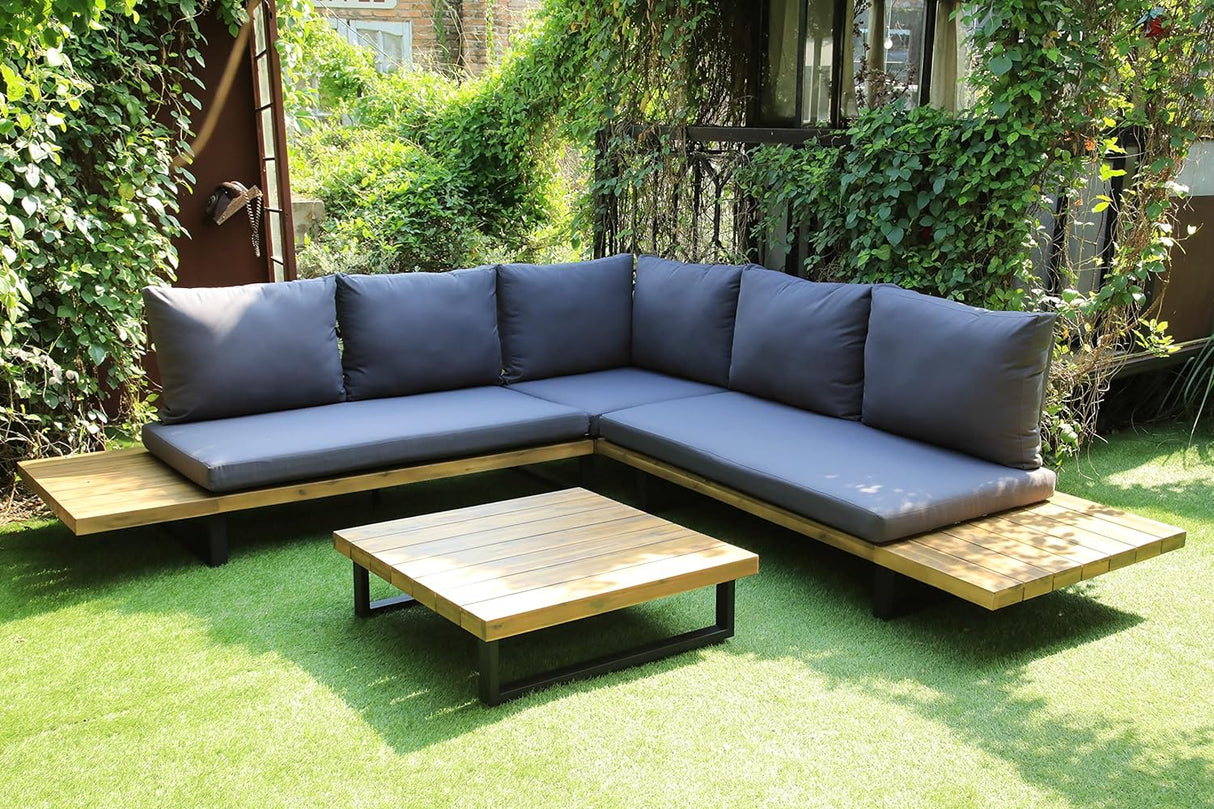 William L Shape Lounge Set