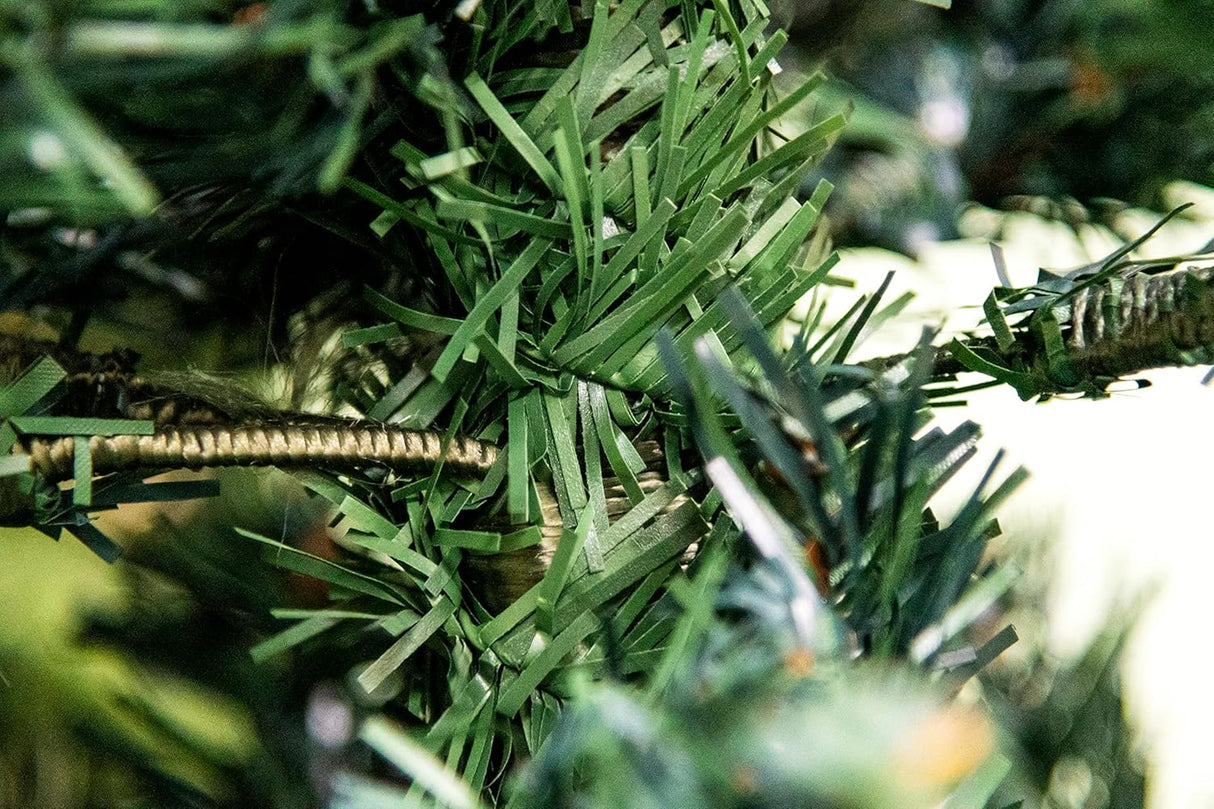 150cm Wide Single Christmas Door Arch - Green