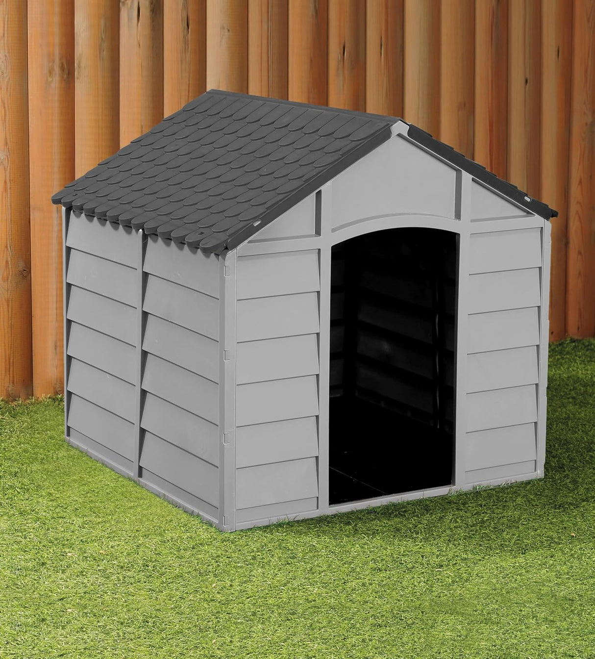 Small Dog Kennel - Grey