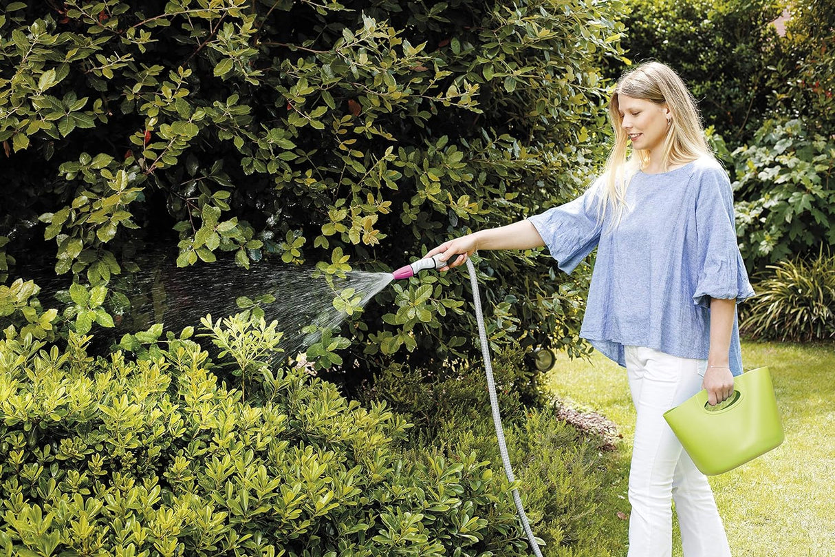 Hozelock Aquapop Lime Irrigation Kit With 15m Extendable Hose