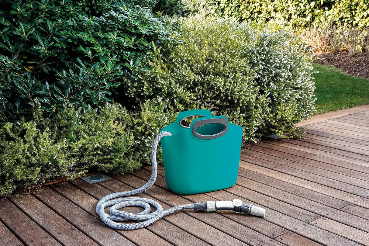 Hozelock Aquapop Blue 30m Extendable Irrigation Hose