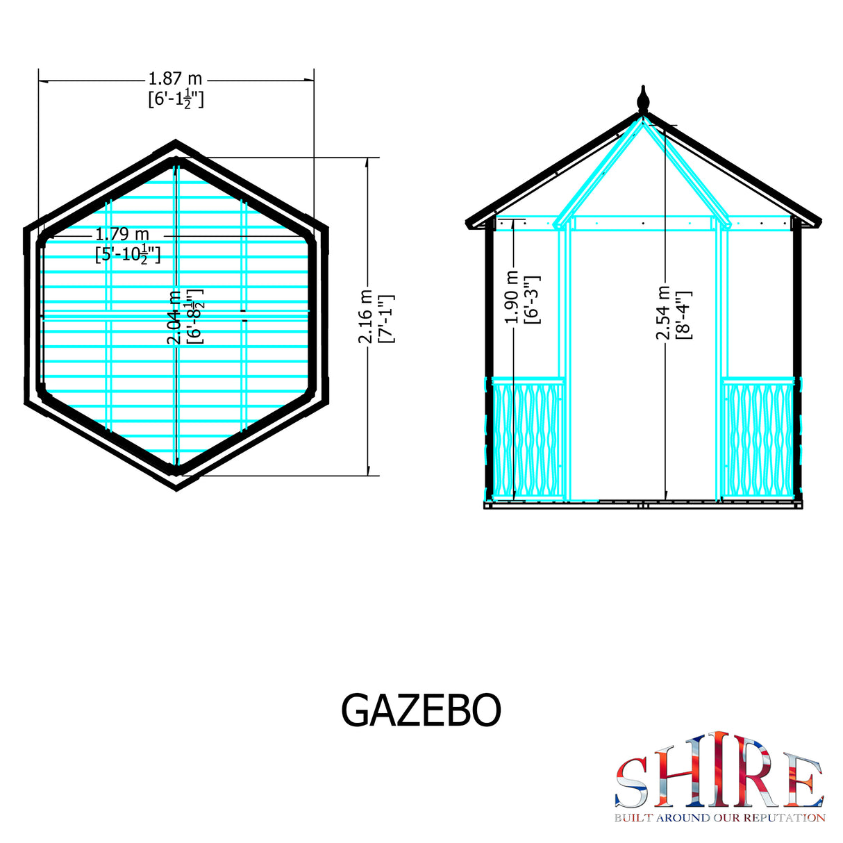 Shire Gazebo Summerhouse