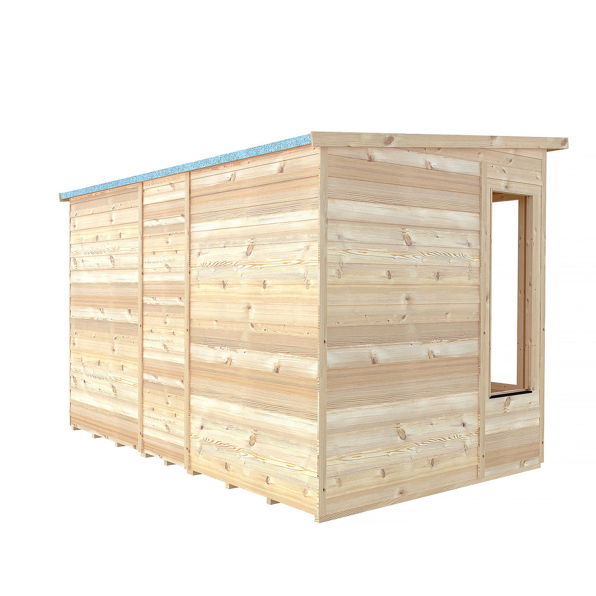 Alora 10 ft x 6 ft Pent Overlap Sumerhouse