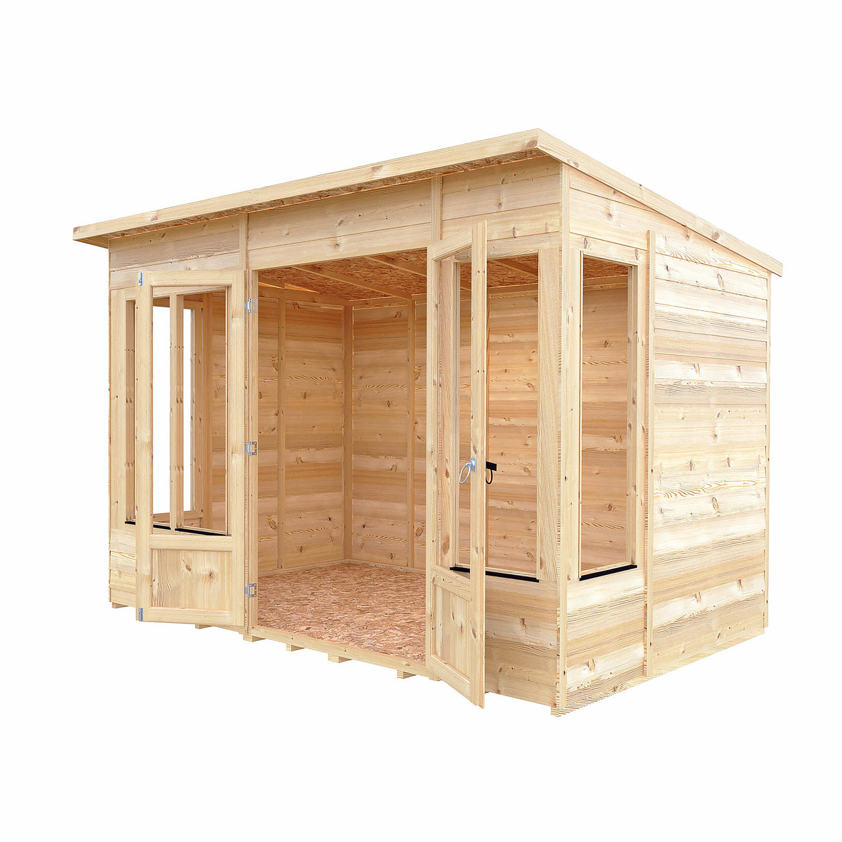 Alora 10 ft x 6 ft Pent Overlap Sumerhouse