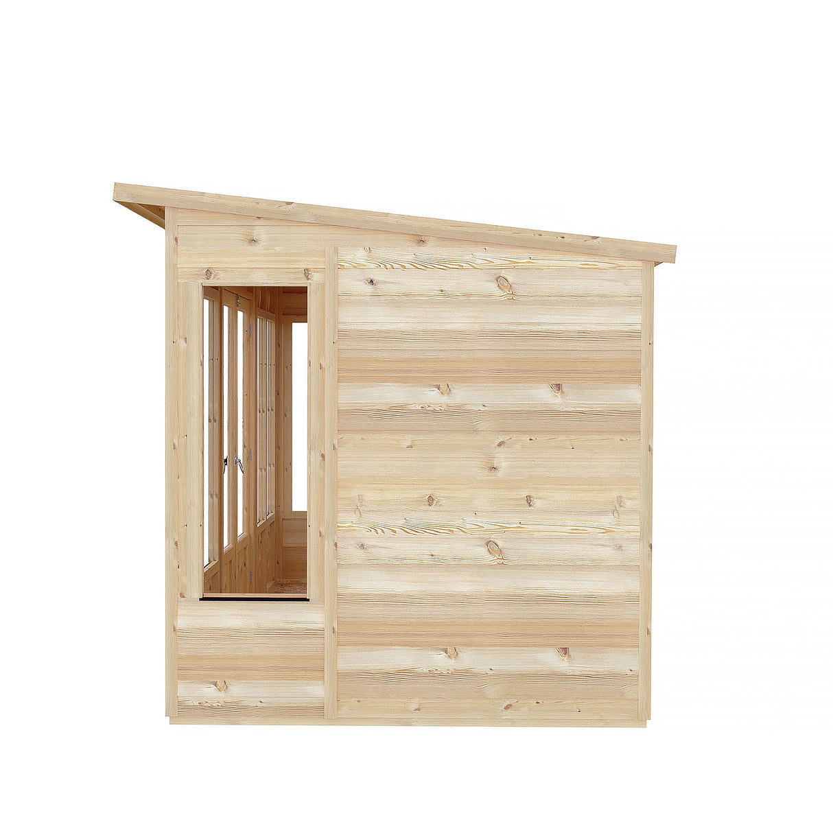 Alora 12 ft x 6 ft Pent Overlap Sumerhouse