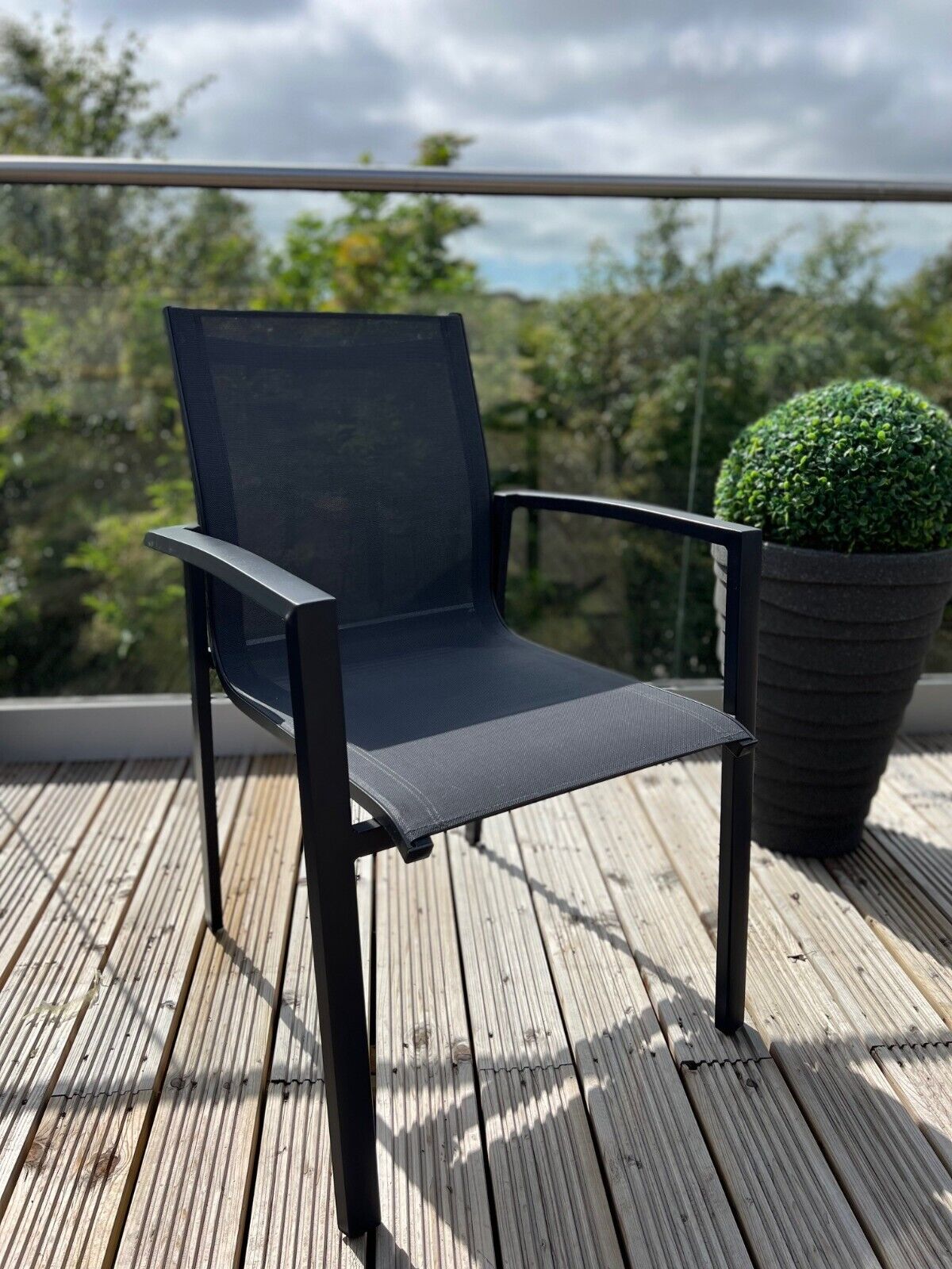 Anzio Aluminium 6 Seat Rectangular Dining Set