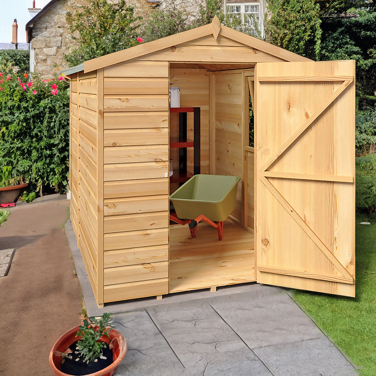 Shire Shiplap Apex Shed 7x5
