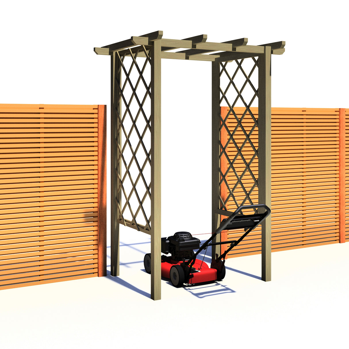 Shire 4x3 Arch Trellis Pergola