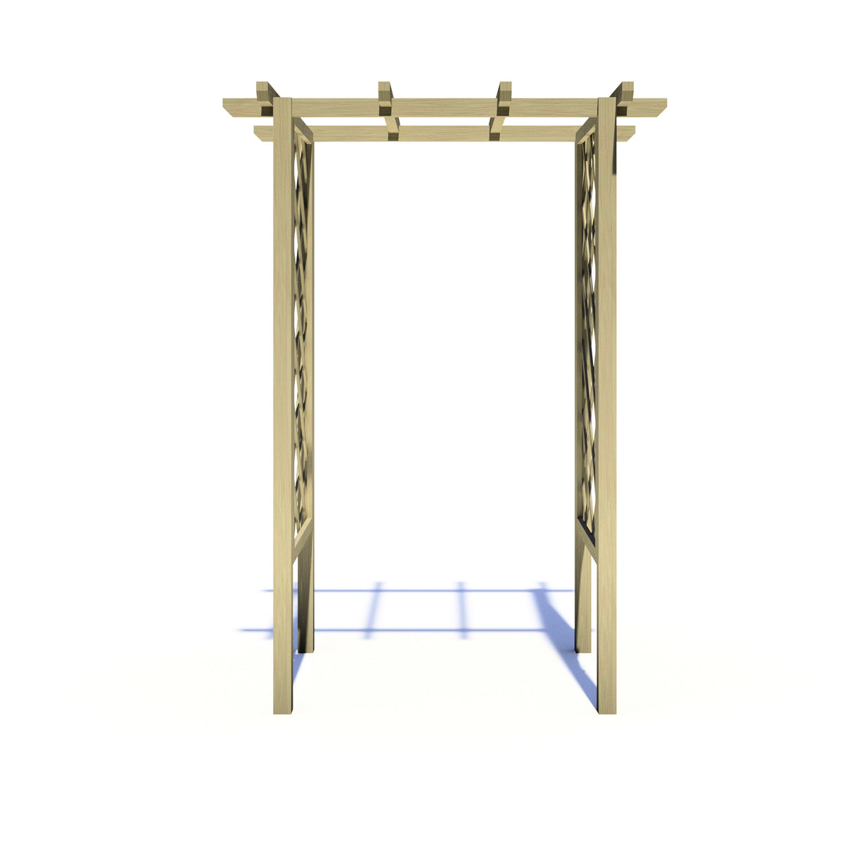 Shire 4x3 Arch Trellis Pergola