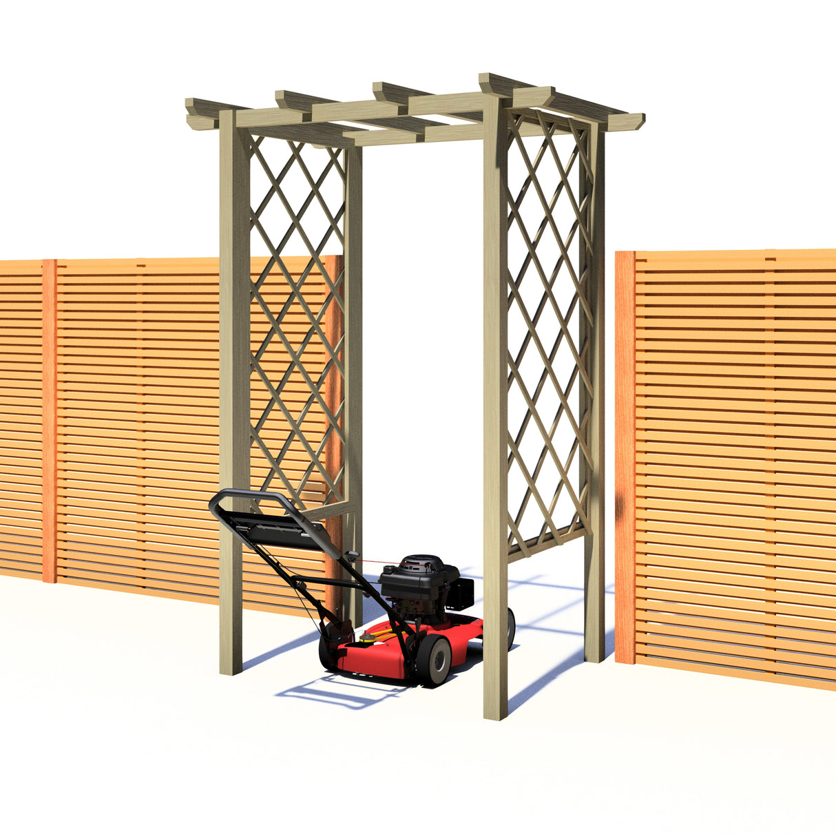 Shire 4x3 Arch Trellis Pergola