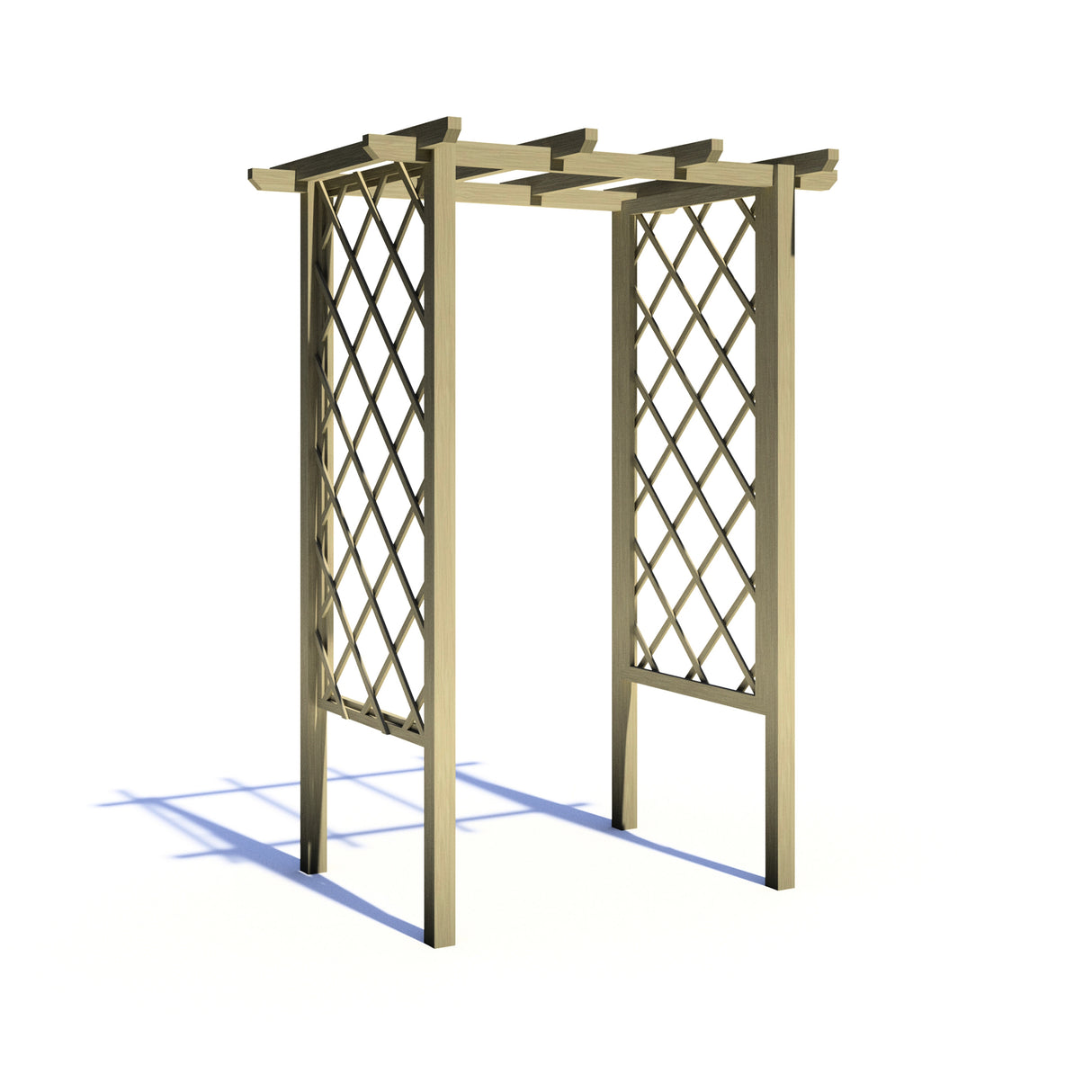 Shire 4x3 Arch Trellis Pergola