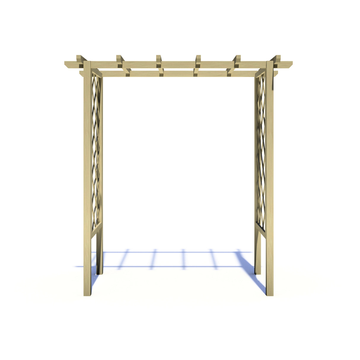 Shire 6x3 Arch Trellis Pergola