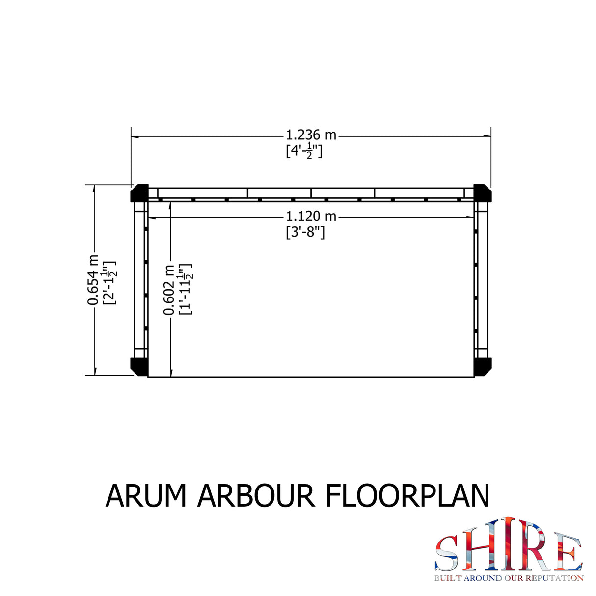 Shire Arum Arbour Seat