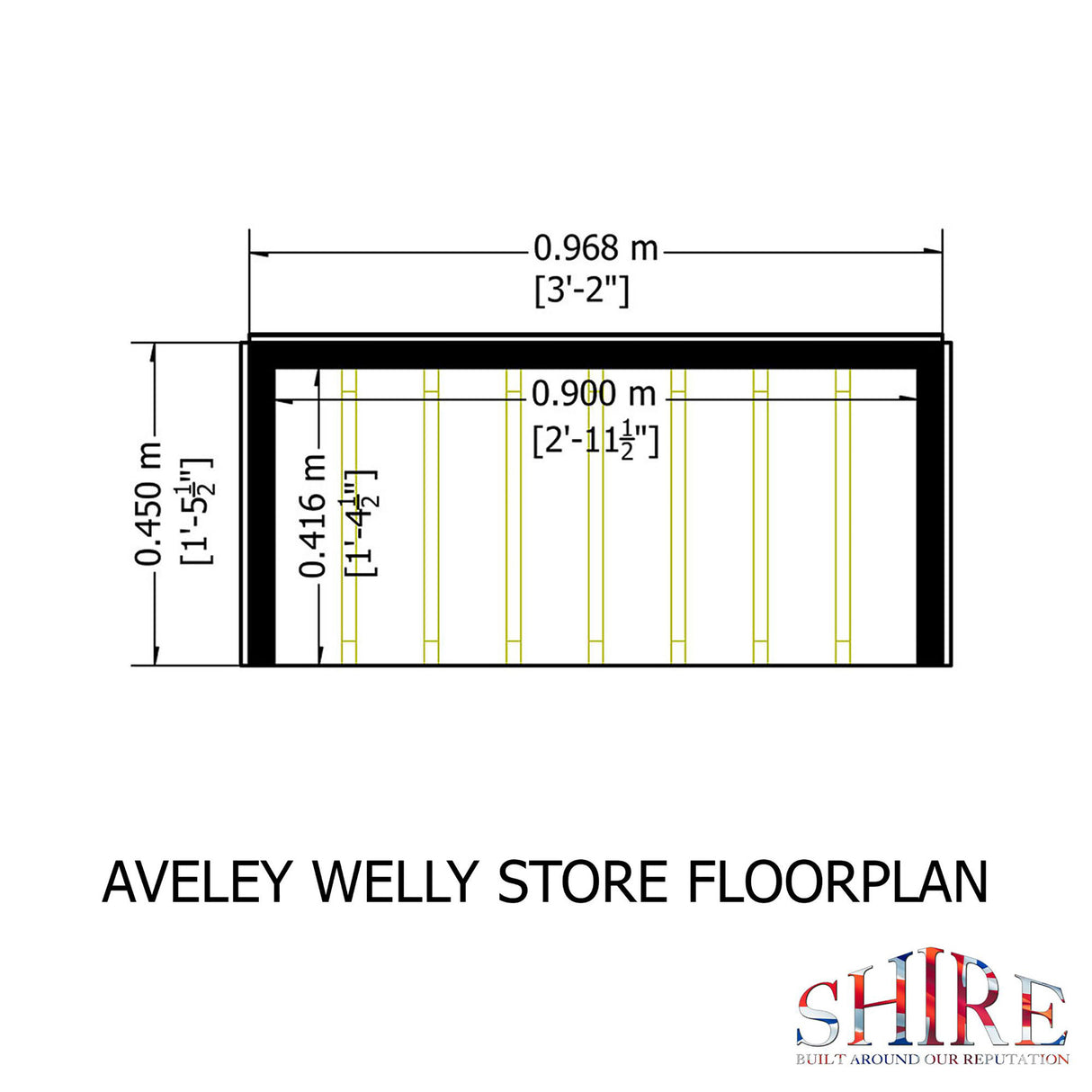 Shire 3x1 Aveley Welly Store