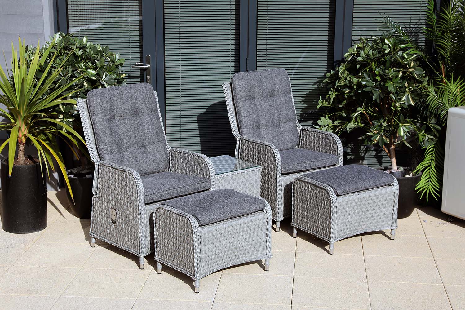 Supremo barcelona recliner set sale