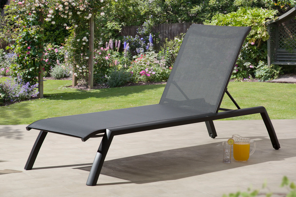 Anzio Aluminium Sun Lounger