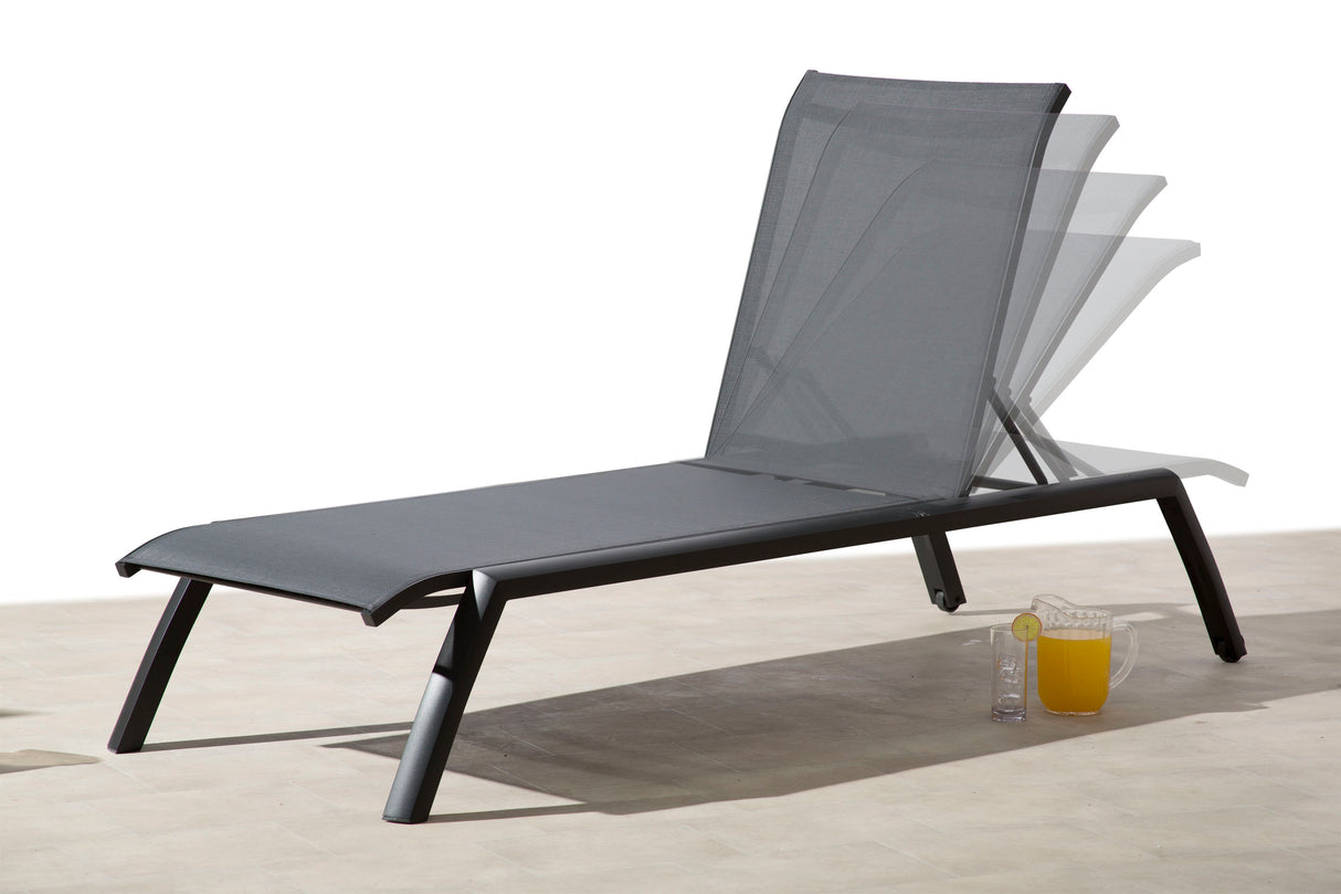 Anzio Aluminium Sun Lounger