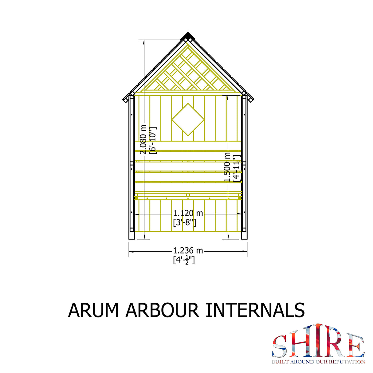 Shire Arum Arbour Seat